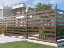 Секция забора LINERA 20х150 мм